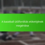 A baseball ütőfordítás etikettjének megértése