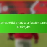 A sportszerűség hatása a fiatalok baseball kultúrájára