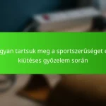 Hogyan tartsuk meg a sportszerűséget egy kiütéses győzelem során